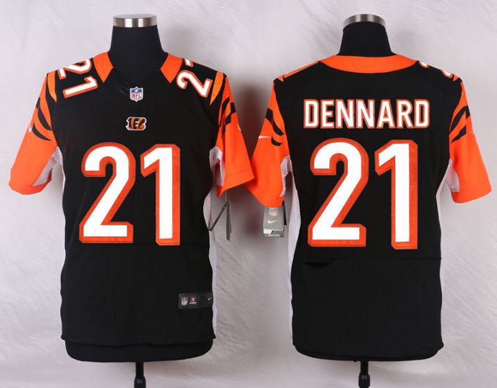 Men Cincinnati Bengals #21 Dennard black elite NFL Nike jersey
